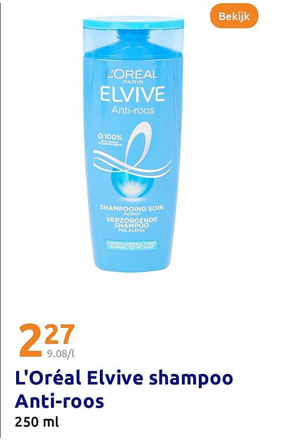 L'Oréal Elvive shampoo Anti-roos 250 ml