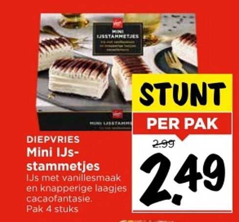 Mini IJsstammetjes