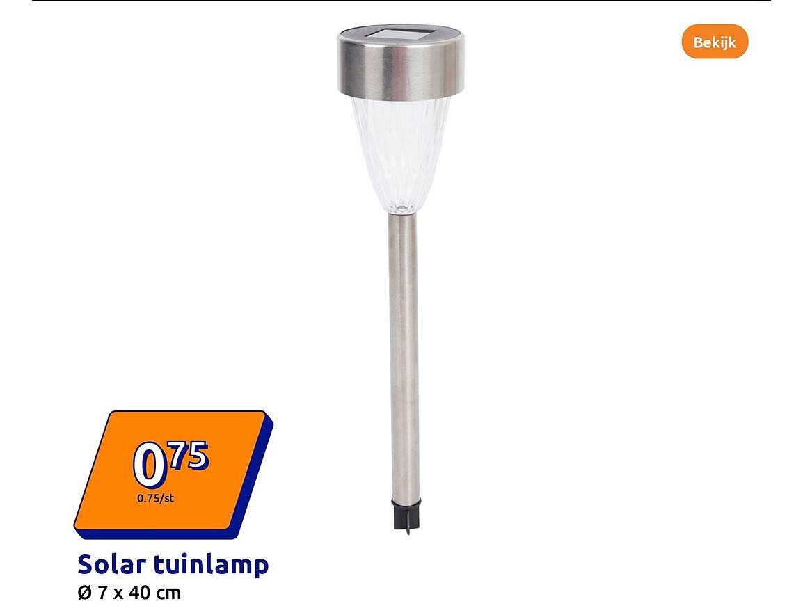 Solar tuinlamp
