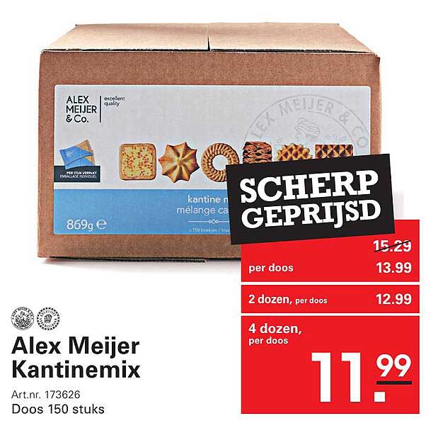 Alex Meijer Kantinemix SCHERP GEPRIJSD