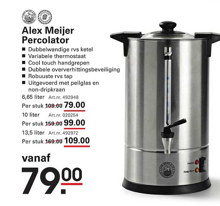 Alex Meijer Percolator