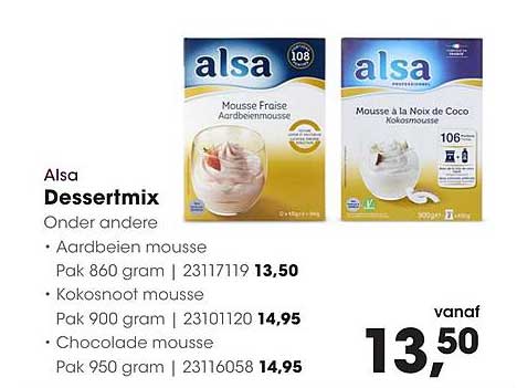 Alsa Dessermix