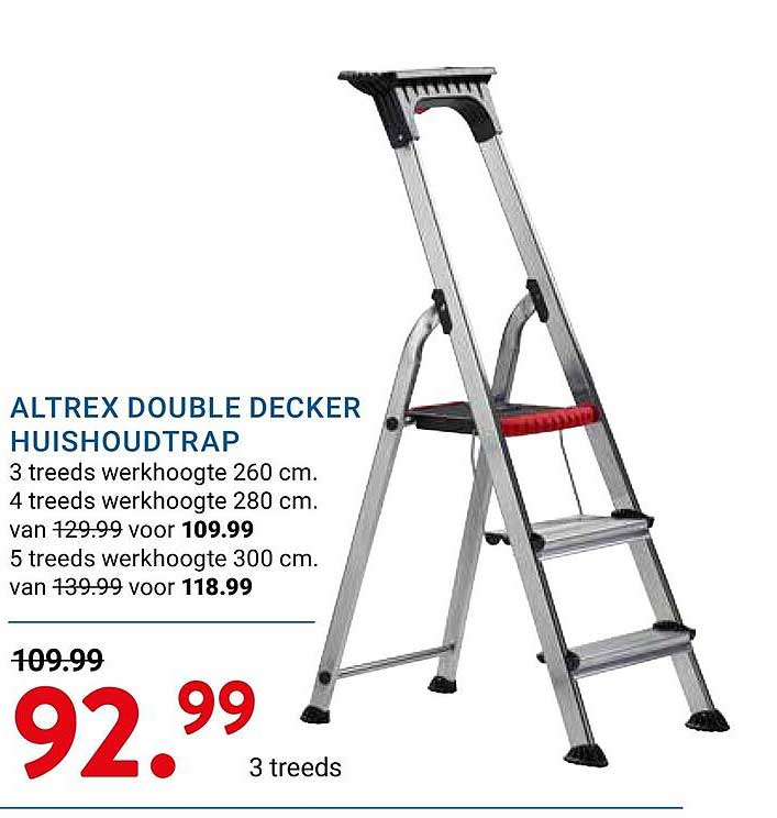 ALTREX DOUBLE DECKER HUISHOUDTRAP