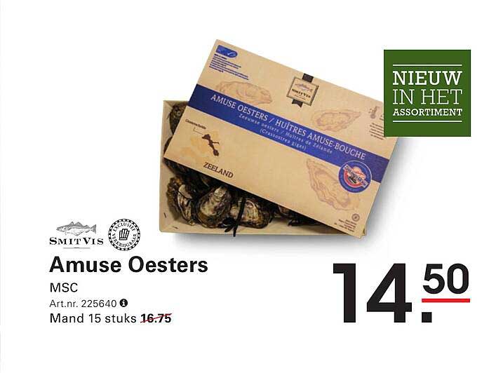 Amuse Oesters