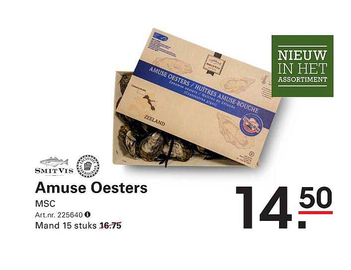 Amuse Oesters