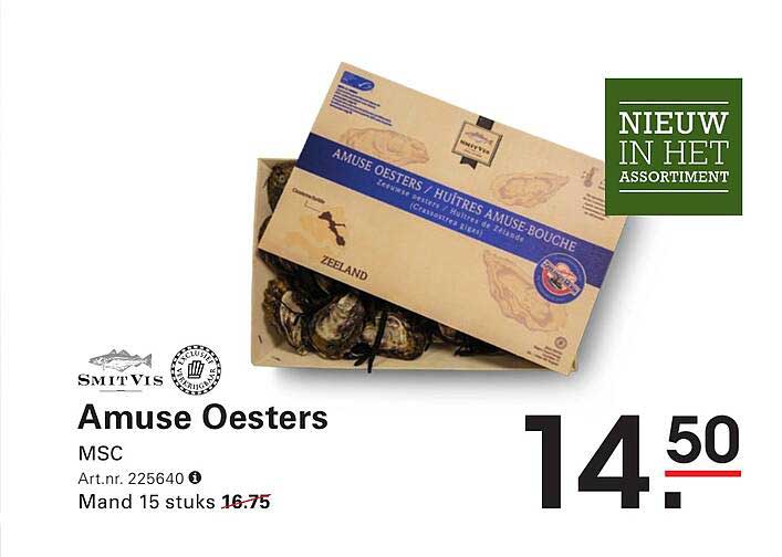 Amuse Oesters