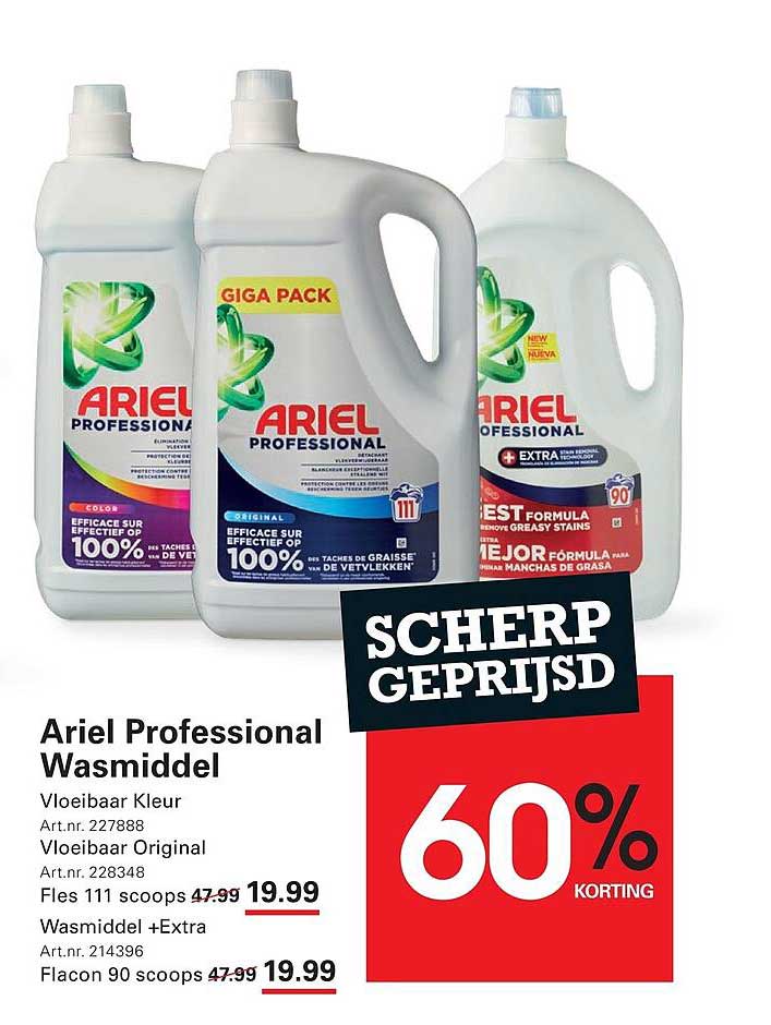 Ariel Professional Wasmiddel