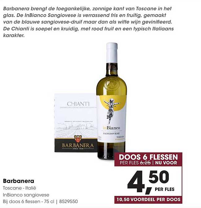 Barbanera InBianco sangiovese