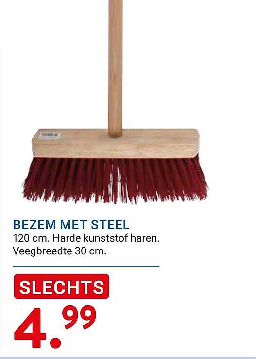 BEZEM MET STEEL