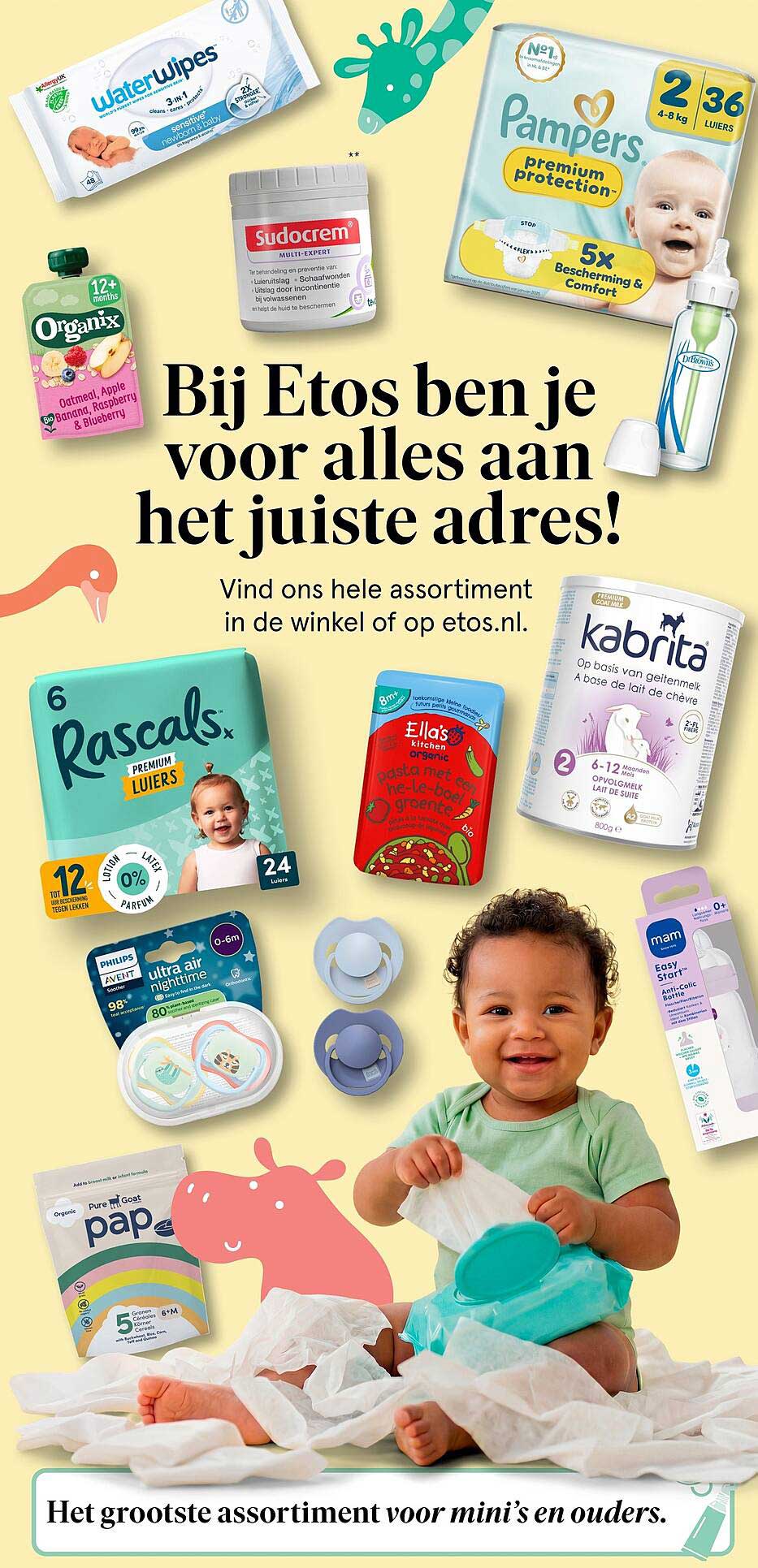 Bij Etos ben je voor alles aan het juiste adres!