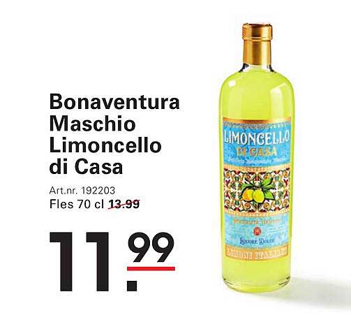 Bonaventura Maschio Limoncello di Casa