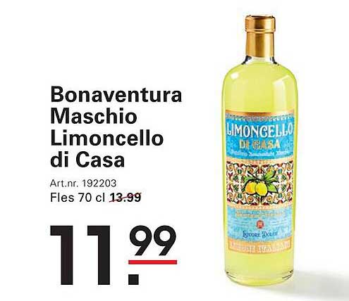 Bonaventura Maschio Limoncello di Casa