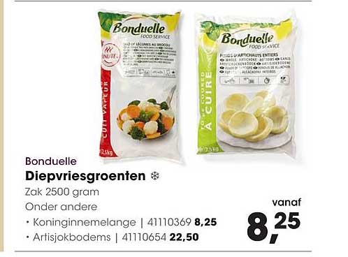Bonduelle Diepvriesgroenten