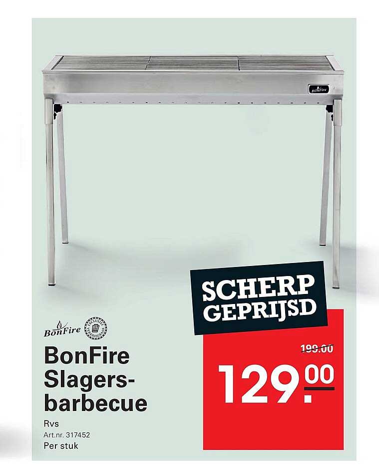 BonFire Slagers-barbecue