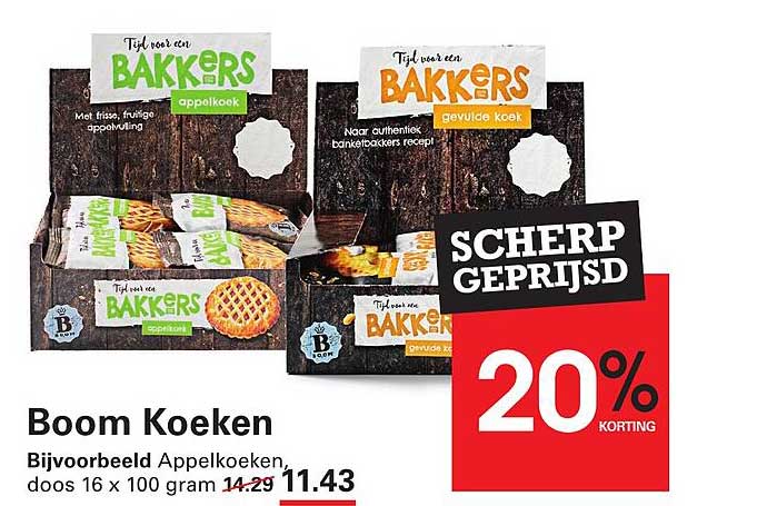 Boom Koeken Bijvoorbeeld Appelkoeken