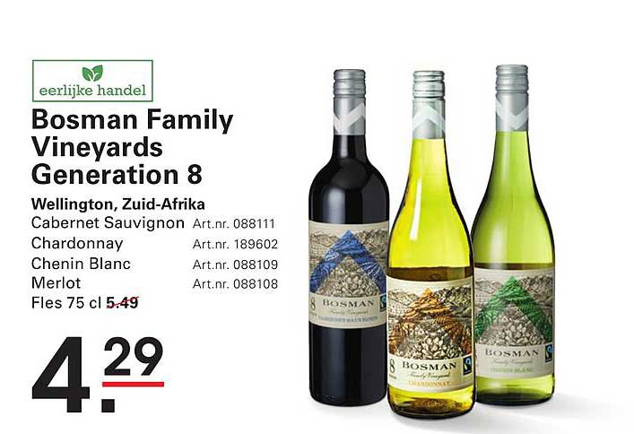 Bosman Family Vineyards Generation 8
