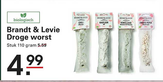 Brandt & Levie Droge worst