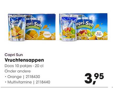 Capri Sun Vruchtensappen