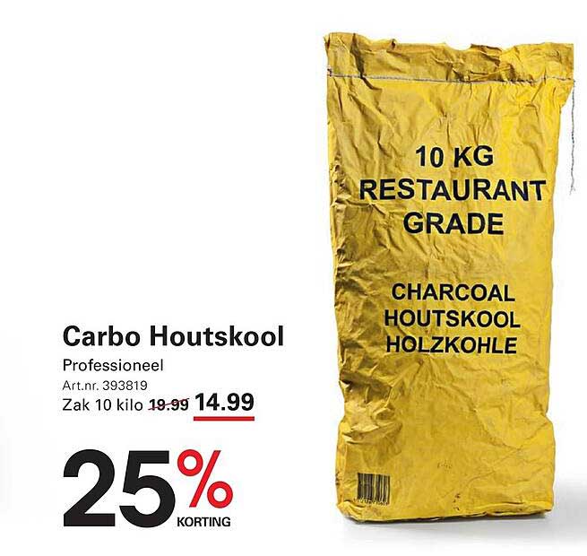 Carbo Houtskool Professioneel