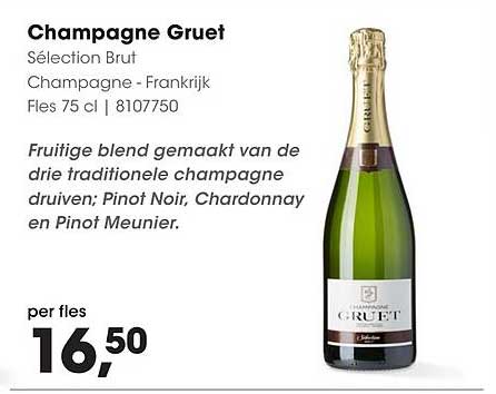 Champagne Gruet Sélection Brut