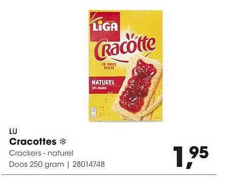 Cracottes Crackers - naturel
