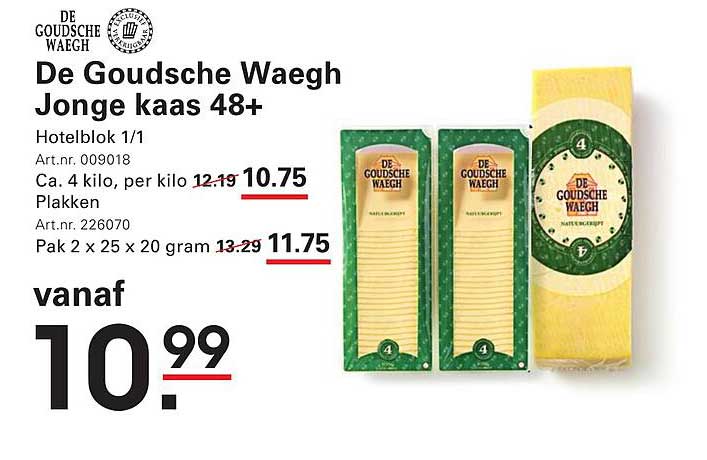 De Goudsche Waech Jonge kaas 48+