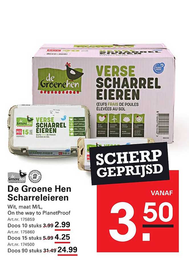 De Groene Hen Scharreleieren