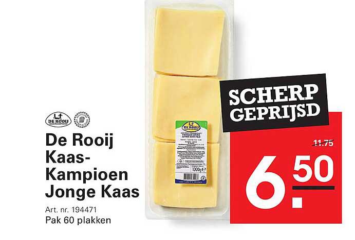 De Rooij Kaas-Kampioen Jonge Kaas