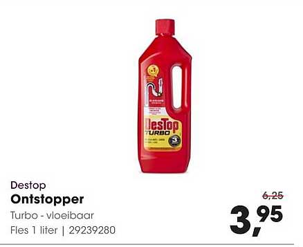 Destop Ontstopper Turbo - vloeibaar