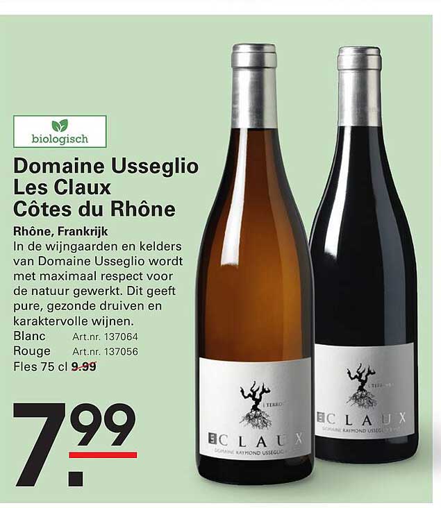 Domaine Usseglio Les Claux Côtes du Rhône