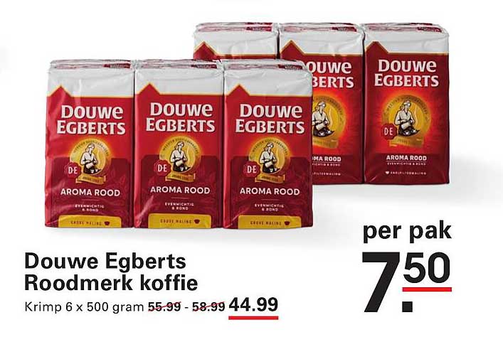 Douwe Egberts Roodmerk koffie