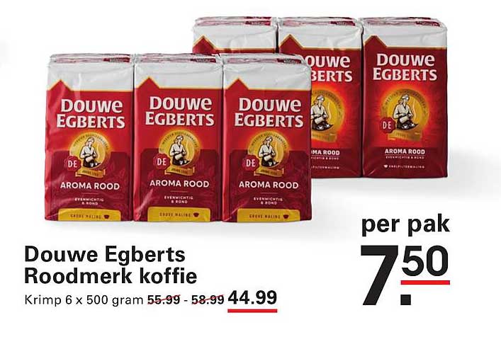 Douwe Egberts Roodmerk koffie
