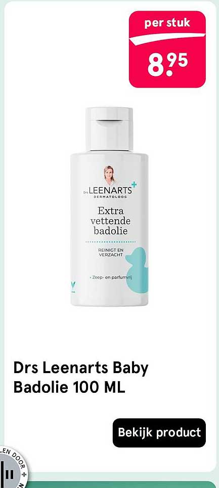 Drs Leenarts Baby Badolie 100 ML