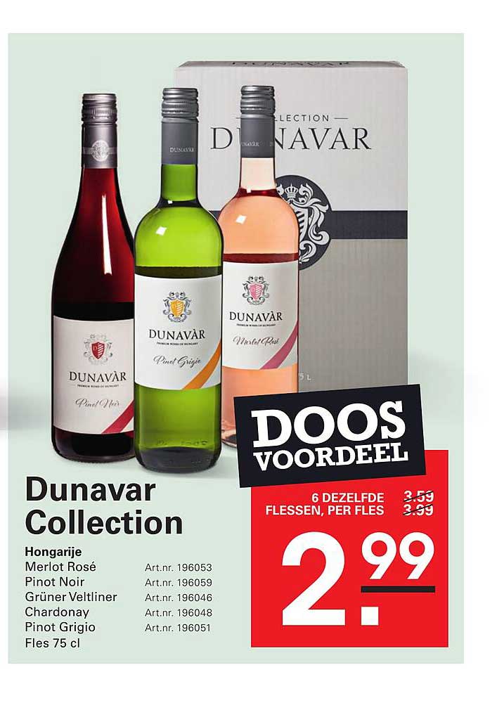Dunavar Collection DOOS VOORDEEL