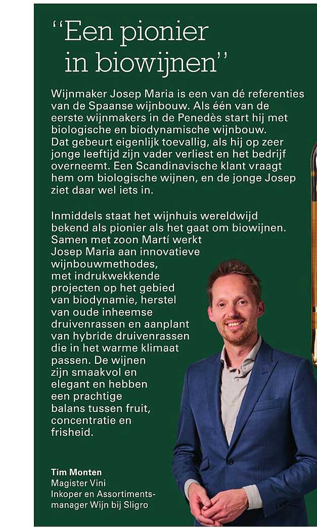 Een pionier in biowijnen