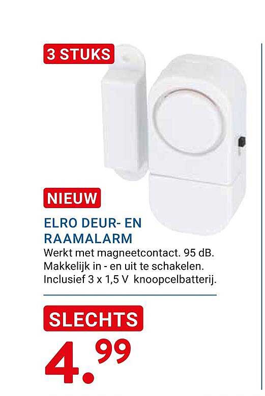 ELRO DEUR- EN RAAMALARM