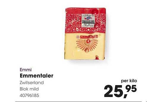 Emmi Emmentaler Zwitserland Blok mild