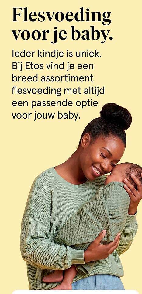 Flesvoeding voor je baby.
