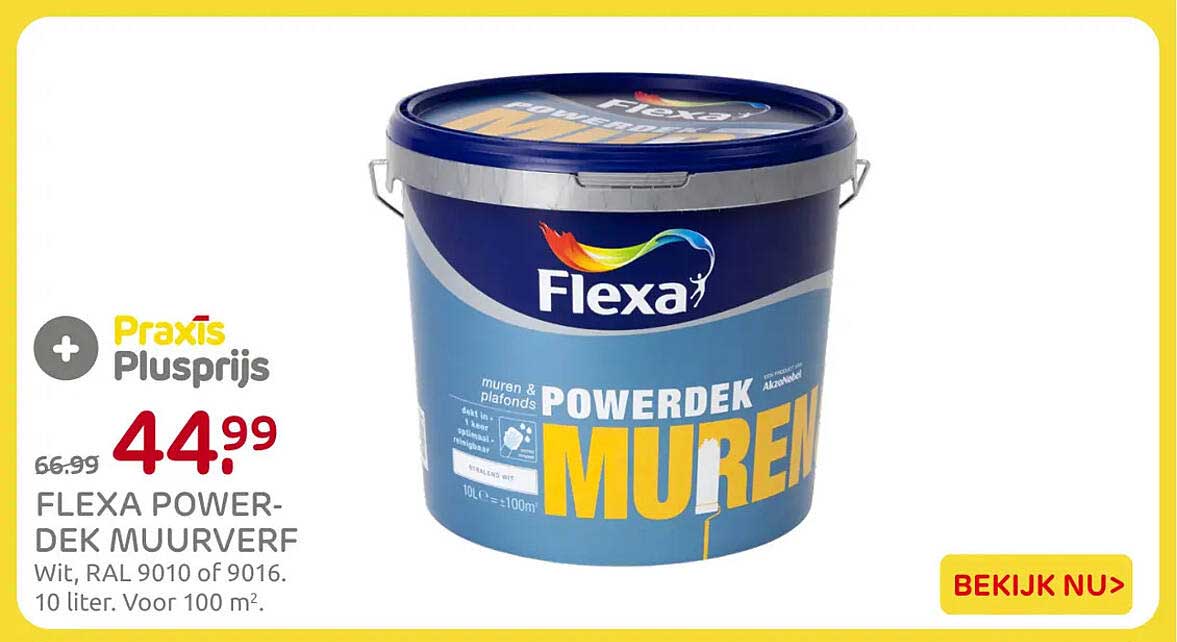 FLEXA POWER-DEK MUURVERF