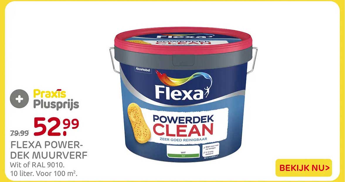 Flexa Powerdek Muurverf