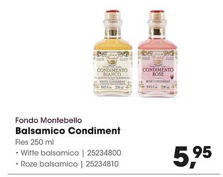 Fondo Montebello Balsamico Condiment