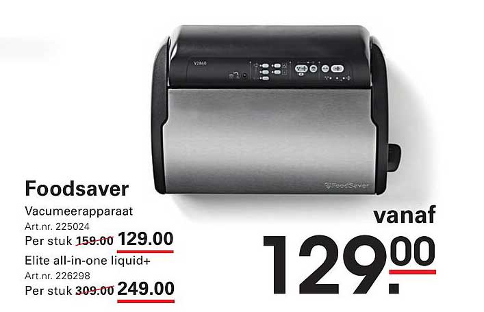 Foodsaver Vacumeerapparaat