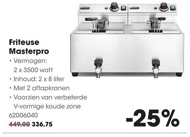 Friteuse Masterpro -25%