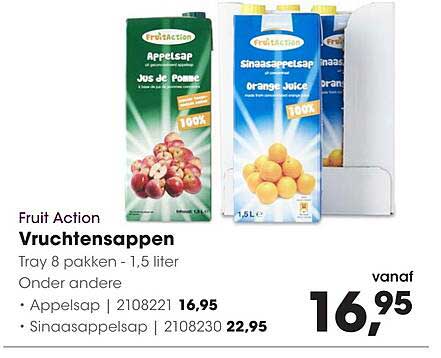 Fruit Action Vruchtensappen