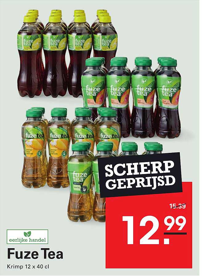Fuze Tea Krimp 12 x 40 cl