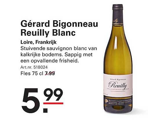 Gérard Bigonneau Reuilly Blanc