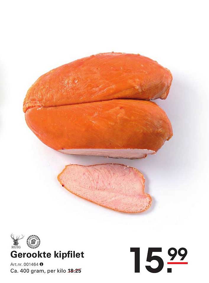 Gerookte kipfilet