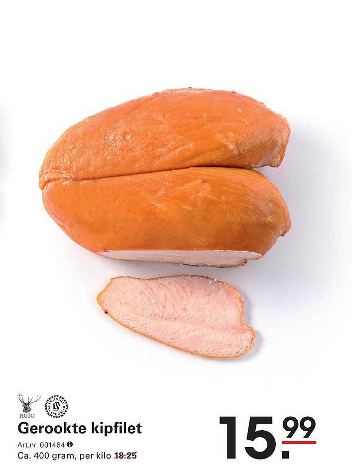 Gerookte kipfilet