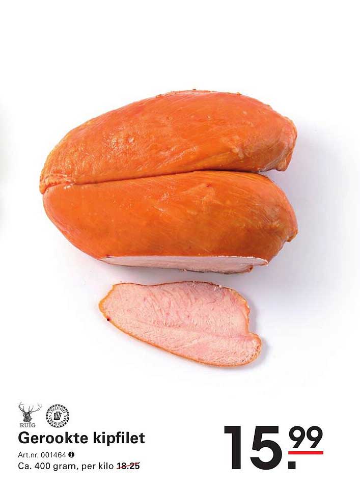 Gerookte kipfilet
