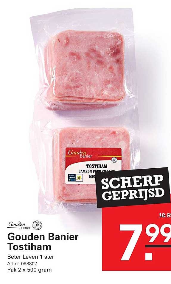 Gouden Banier Tostiham Beter Leven 1 ster